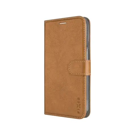 FIXED Pouzdro typu kniha Opus pro Samsung Galaxy A57 5G hnědé