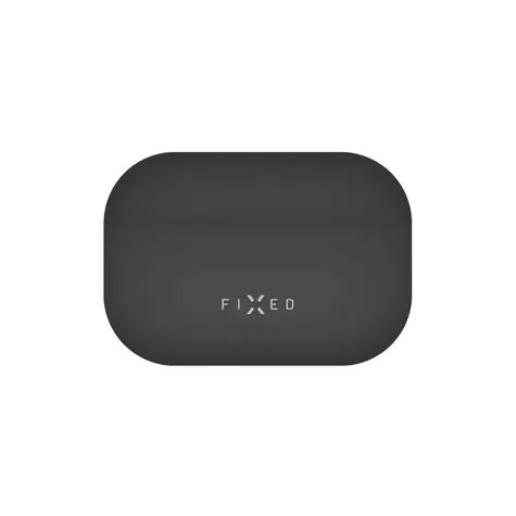 FIXED Ultratenké silikonové pouzdro Silky pro Apple AirPods Pro 3 černé