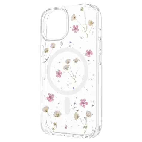 FIXED Zadní kryt MagBloom s podporou MagSafe pro Apple iPhone 15 Blush Plum