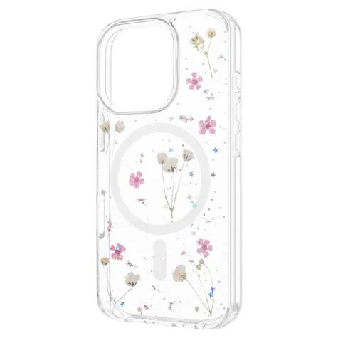 FIXED Zadní kryt MagBloom s podporou MagSafe pro Apple iPhone 16 Pro Blush Plum