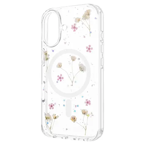 FIXED Zadní kryt MagBloom s podporou MagSafe pro Apple iPhone 16 Blush Plum