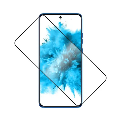 FIXED Ochranné tvrzené sklo Full-Cover pro Motorola Edge 60 Neo 5G/50 Neo/Moto S50 5G černé