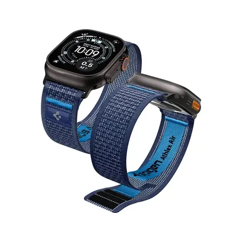 Spigen Athlex Air 2 Active Band řemínek pro Apple Watch 49mm/46mm/45mm/44mm modrá