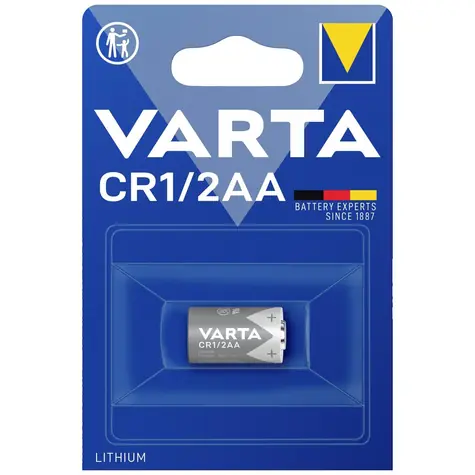Varta Baterie CR 1/2 AA / 3V / 700mAh / lithiová / 1 ks / v blistru