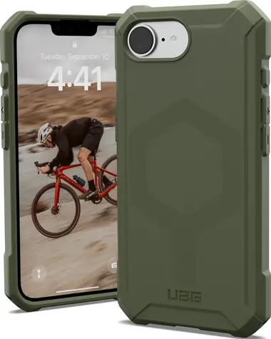 UAG Essential armor pouzdro pro iPhone 17e/16e olivová šeď