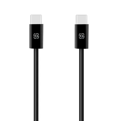 OBAL:ME Super Fast USB-C/USB-C Pletený kabel 60W 1m Black