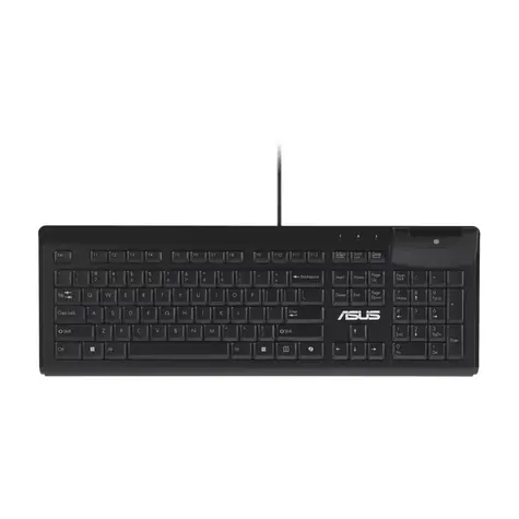 ASUS klávesnice Smart Card KU100 černá / klávesnice / membránová / drátová / čtečka karet / CZ/SK