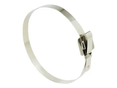 Delock Kabelové pásky z ušlechtilé oceli / se sklopnou sponou / 250 x Š 10 mm / 10 ks