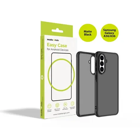 Mobile Origin Easy Case poudro pro Samsung Galaxy A56 & A36 černá