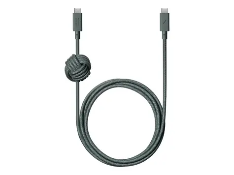 Native Union Anchor Cable USB-C - USB-C 3m zelená