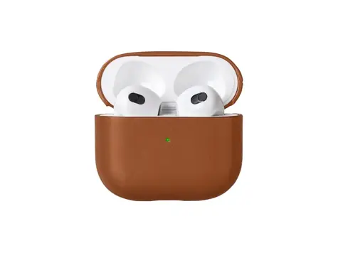 Native Union Leather pouzdro pro Apple AirPods 3 hnědá