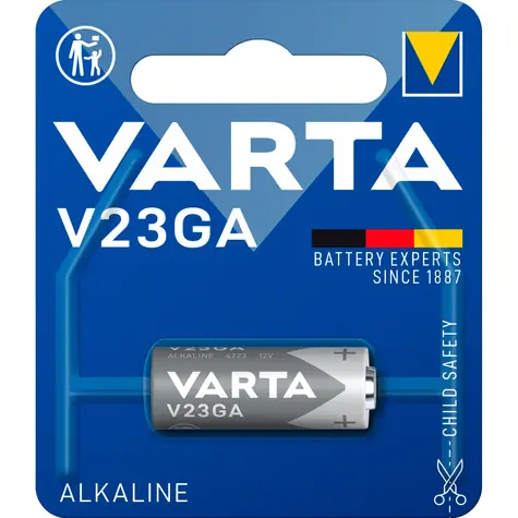 Varta Baterie LR23/V 23 GA / 12V / 50 mAh / oxid stříbra / 10 ks / v boxu