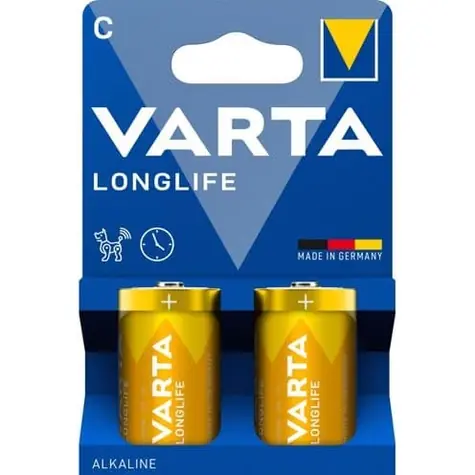 Varta Longlife Baterie Baby C LR 14 / 1.5V / alkalická / 12ks / v boxu