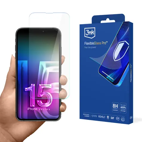 3mk FlexibleGlass Pro hybridní sklo pro Apple iPhone 15