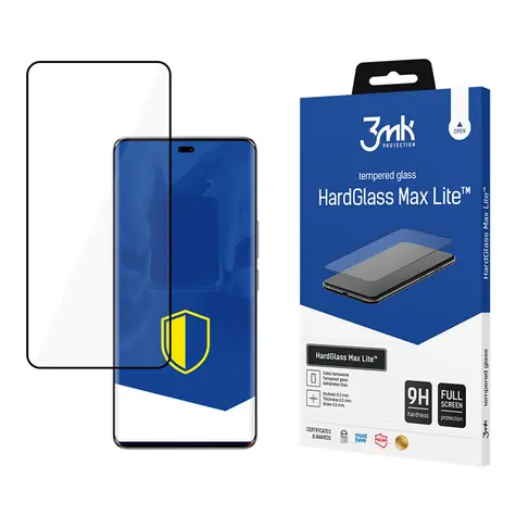 3mk HardGlass Max Lite tvrzené sklo pro Honor Magic7 Lite černá