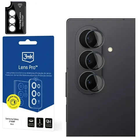 3mk Lens Protection skla na fotoaparát pro pro Samsung Galaxy Z Fold 7 černá