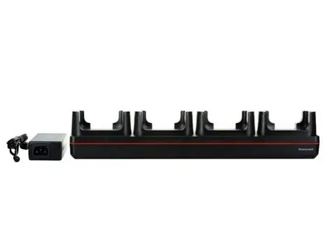 Honeywell 4-slotová nabíječka pro CT40 & CT40XP & CT45 & CT45XP & CT47 (napájecí kabel EU) / se zdrojem