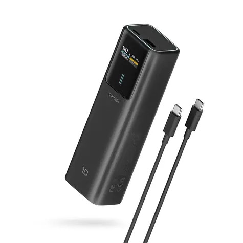 Cuktech CKPB100PGLBL PowerBanka 150W černá / 10000mAh / USB-C / USB-A