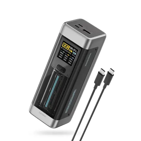 Cuktech CUK00P23GLBK PowerBanka 210W černá / 25000mAh / 2x USB-C / USB-A