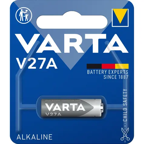 Varta Baterie V27A / 12.0V / 20 mAh / alkalická / 10 ks / v blistru