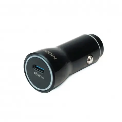 Mobilis 020017 Autonabíječka USB-C černá / 45W / GaN
