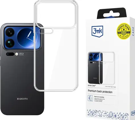 3mk Armor Case ochranný kryt pro Xiaomi 17 Pro Max čirá