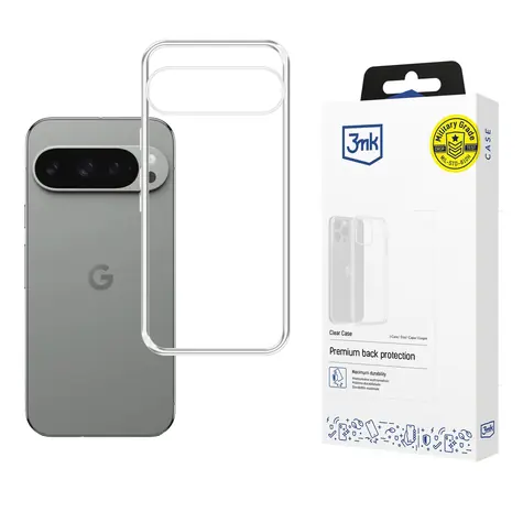 3mk Clear Case ochranný kryt pro Google Pixel 10/Google Pixel 10 Pro čirá