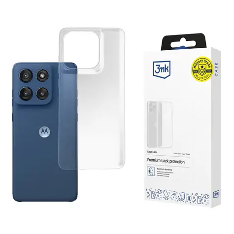 3mk Clear Case ochranný kryt pro Motorola Moto Edge 60/60 Fusion čirá