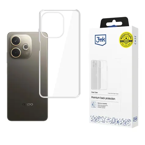 3mk Clear Case ochranný kryt pro Oppo A5 Pro 5G čirá