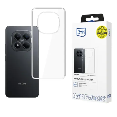 3mk Clear Case ochranný kryt pro Redmi Note 15 Pro 4G čirá
