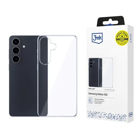 3mk Clear Case ochranný kryt pro Samsung Galaxy S26 čirá