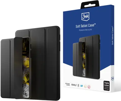 3mk Soft Tablet Case ochranné pouzdro pro Samsung Galaxy Tab S11 černá