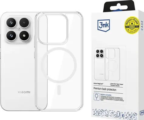 3mk Armor Magcase ochranný kryt pro Xiaomi 17 čirá