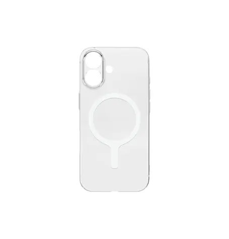 UNIQ Airsuit MagClick charging ochranný kryt na iPhone 17, Glossy clear/white