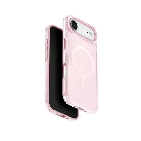 UNIQ Clario MagClick charging ochranný kryt na iPhone Air, Primrose pink