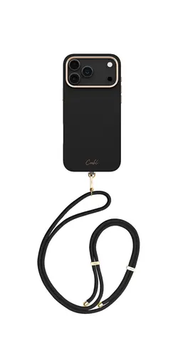 UNIQ COEHL Mirelle ochranný kryt na iPhone 17 Pro Max, Ebony