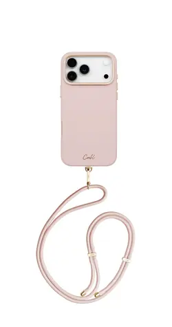 UNIQ COEHL Mirelle ochranný kryt na iPhone 17 Pro Max, Shell pink