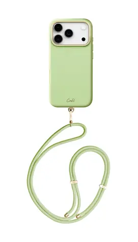 UNIQ COEHL Mirelle ochranný kryt na iPhone 17 Pro, Lint green