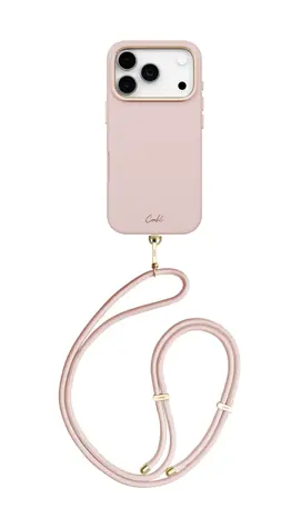 UNIQ COEHL Mirelle ochranný kryt na iPhone 17 Pro, Shell pink