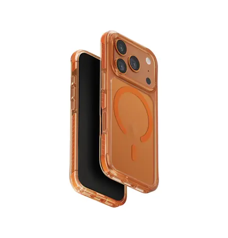 UNIQ Combat MagClick charging ochranný kryt na iPhone 17 Pro, Volt orange