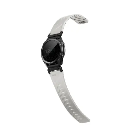 UNIQ Fluo magnetický řemínek pro Garmin SmartWatch 22 mm, Mist grey