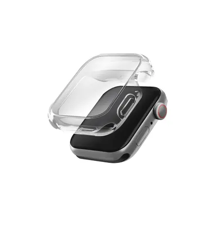 UNIQ Garde Hybrid ochranné pouzdro pro Apple Watch 44 mm (SE3|SE2) čiré