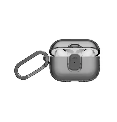UNIQ Glase Pro pouzdro pro AirPods Pro 3, Glossy smoke