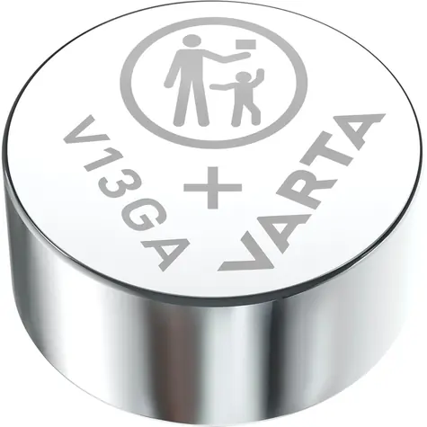 Varta Knoflíková baterie LR44 100ks / 1.5V / 125 mAh / alkalická / v boxu 