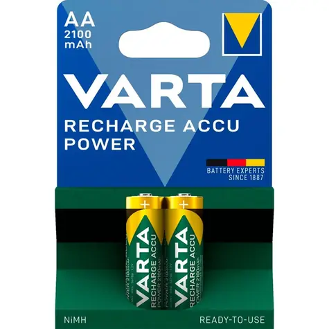 Varta RECHARGE Nabíjecí baterie AA / 1.2V / 2100mAh / NiMH / 20 ks / v blistru