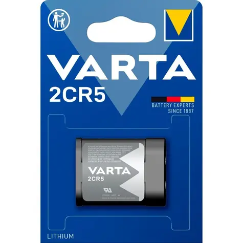 Varta Photo 2 CR 5 / 6V / 1600 mAh / lithiová / 10 ks / v boxu