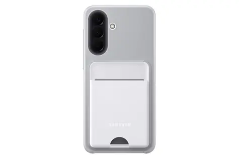 Samsung kryt s kapsou na kartu pro Samsung Galaxy A57 světle šedý