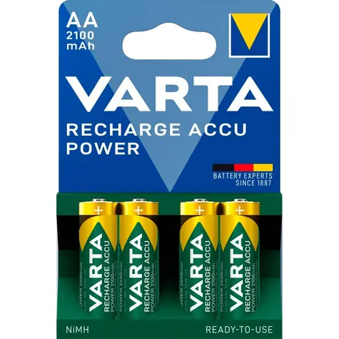 Varta RECHARGE Nabíjecí baterie AA / 1.2V / 2100mAh / NiMH / 40 ks / v boxu