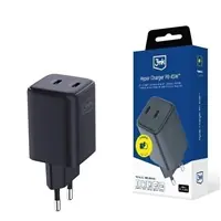 3mk Hyper Charger síťová nabíječka 45 W černá