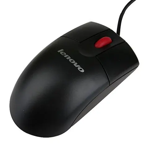 Lenovo 06P4069 ThinkPlus černá / Drátová myš / 400 DPI / USB-A